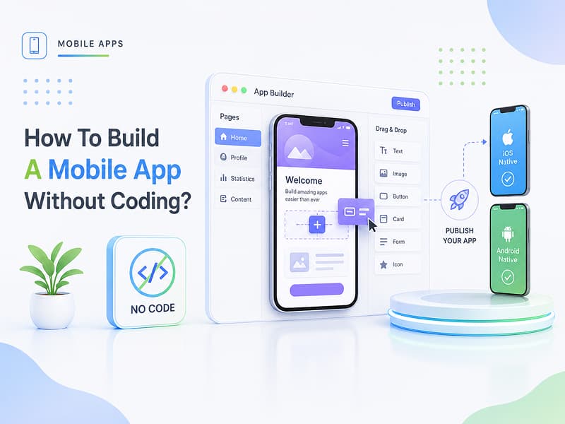 How To Build A Mobile App Without Coding?