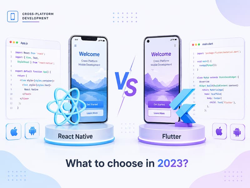 React Native vs Flutter – What to choose in 2023?