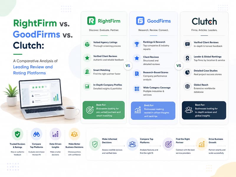 Topic: RightFirm vs. GoodFirms vs. Clutch: A Comparative Analysis of Leading Review and Rating Platforms