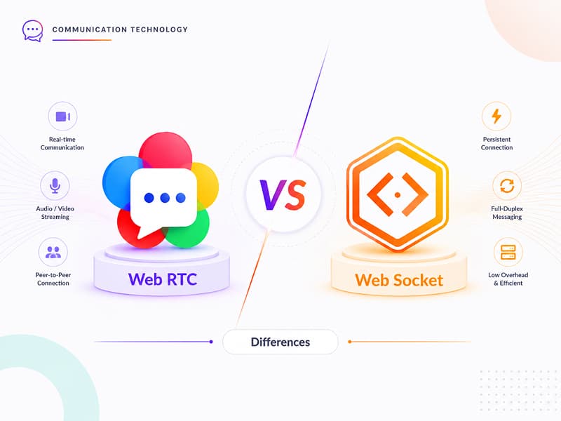 Web RTC vs Web Socket – Differences