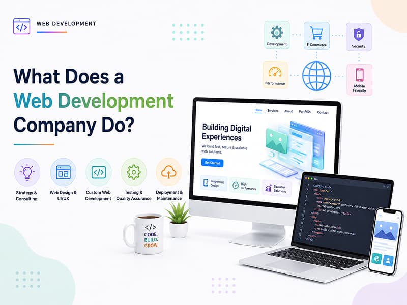 What Does a Web Development Company Do?